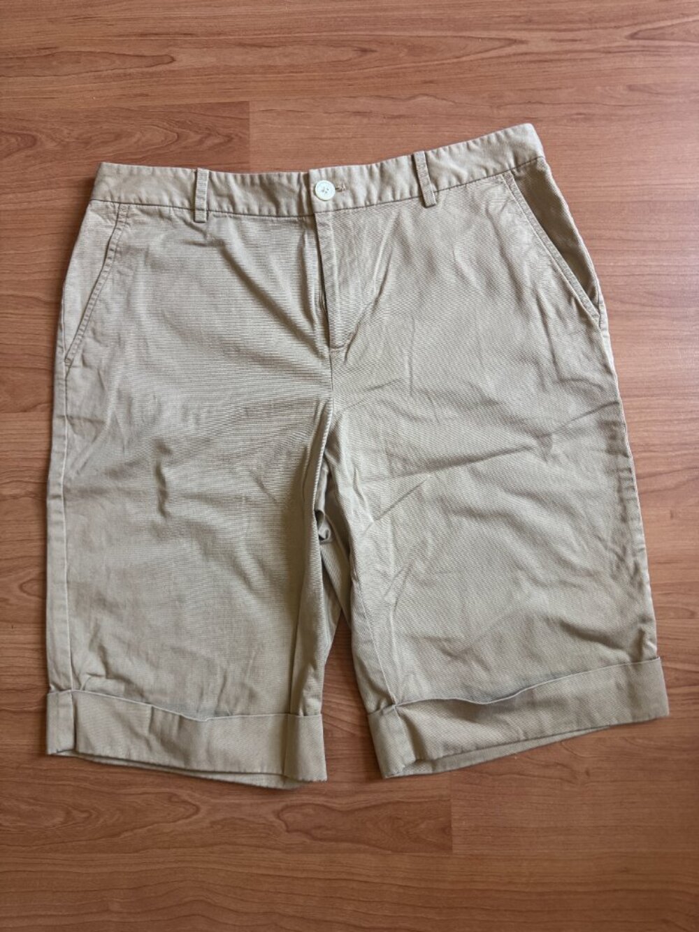 Lauren Ralph Lauren Sport Khaki Chino Women's Shorts - size 8